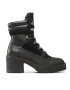 Tommy Hilfiger Боти Heel laced Outdoor Boot FW0FW06804 Черен - Pepit.bg