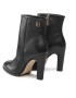 Tommy Hilfiger Боти High Heel Leather Boot FW0FW06769 Черен - Pepit.bg