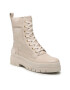 Tommy Hilfiger Боти Lace Up Zip Boot Monogram FW0FW06849 Бежов - Pepit.bg