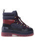 Tommy Hilfiger Боти Laced Outdoor Boot FW0FW06610 Тъмносин - Pepit.bg