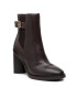 Tommy Hilfiger Боти Monogram Hardware Heel Boot FW0FW06006 Кафяв - Pepit.bg