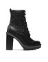 Tommy Hilfiger Боти Monogram High Heel Boot FW0FW05997 Черен - Pepit.bg