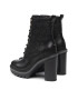 Tommy Hilfiger Боти Monogram High Heel Boot FW0FW05997 Черен - Pepit.bg