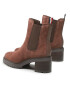 Tommy Hilfiger Боти Outdoor Chelsea Mid Heel Boot FW0FW06619 Кафяв - Pepit.bg