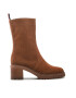 Tommy Hilfiger Боти Outdoor Mid Heel Boot FW0FW06620 Кафяв - Pepit.bg