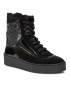 Tommy Hilfiger Боти Patent Laceup City Snow Boot FW0FW07841 Черен - Pepit.bg