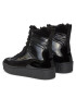 Tommy Hilfiger Боти Patent Laceup City Snow Boot FW0FW07841 Черен - Pepit.bg