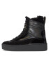 Tommy Hilfiger Боти Patent Laceup City Snow Boot FW0FW07841 Черен - Pepit.bg