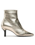 Tommy Hilfiger Боти Pointy Heel Boot FW0FW07048 Златист - Pepit.bg