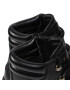 Tommy Hilfiger Боти Polished Leather Flat Boot FW0FW06042 Черен - Pepit.bg