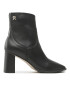 Tommy Hilfiger Боти Soft Square Toe Ankle FW0FW06838 Черен - Pepit.bg