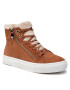 Tommy Hilfiger Боти Suede Warmlined Th Mid Sneaker FW0FW05362 Кафяв - Pepit.bg