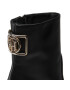Tommy Hilfiger Боти Th Hardware High Heel Bootie FW0FW06058 Черен - Pepit.bg