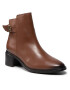 Tommy Hilfiger Боти Th Hardware Mid Heel Boot FW0FW05966 Кафяв - Pepit.bg
