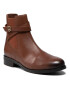 Tommy Hilfiger Боти Th Hardware On Belt Flat Boot FW0FW05967 Кафяв - Pepit.bg