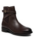 Tommy Hilfiger Боти Th Hardware On Belt Flat Boot FW0FW05967 Кафяв - Pepit.bg