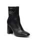 Tommy Hilfiger Боти Th Hardware Square Toe Heel Boot FW0FW05999 Черен - Pepit.bg
