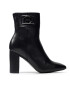 Tommy Hilfiger Боти Th Hardware Square Toe Heel Boot FW0FW05999 Черен - Pepit.bg