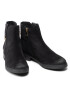 Tommy Hilfiger Боти Th Hardware Suede Flat Boot FW0FW05974 Черен - Pepit.bg