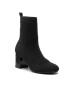Tommy Hilfiger Боти Th Logo High Heel Sock Boot FW0FW06539 Черен - Pepit.bg