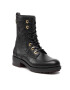 Tommy Hilfiger Боти Th Monogram Biker Boot FW0FW06817 Черен - Pepit.bg