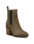 Tommy Hilfiger Боти Th Monogram High Boot FW0FW04582 Кафяв - Pepit.bg