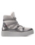 Tommy Hilfiger Боти Th Warm Lined Up Boot FW0FW06053 Сив - Pepit.bg