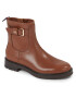 Tommy Hilfiger Боти Thermo Leather Belt Bootie FW0FW07479 Кафяв - Pepit.bg