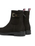 Tommy Hilfiger Боти Thermo Nubuck Belt Bootie FW0FW07478 Черен - Pepit.bg