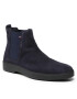 Tommy Hilfiger Боти тип челси Classic Suede Chelsea FM0FM03816 Тъмносин - Pepit.bg