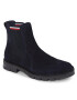 Tommy Hilfiger Боти тип челси Corpoarte Hilfiger Suede Chelsea FM0FM04803 Син - Pepit.bg