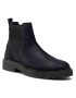 Tommy Hilfiger Боти тип челси Elastic Hilfiger Suede Chelsea FM0FM03106 Тъмносин - Pepit.bg