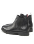 Tommy Hilfiger Боти тип челси Elevated Rounded Lth Chelsea FM0FM04183 Черен - Pepit.bg