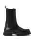 Tommy Hilfiger Боти тип челси Essential Leather Chelsea Boot FW0FW07490 Черен - Pepit.bg