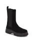 Tommy Hilfiger Боти тип челси Essential Suede Chelsea Boot FW0FW07489 Черен - Pepit.bg