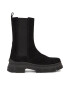 Tommy Hilfiger Боти тип челси Essential Suede Chelsea Boot FW0FW07489 Черен - Pepit.bg