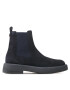 Tommy Hilfiger Боти тип челси Fashion Hilfiger Suede Chelsea FM0FM04396 Тъмносин - Pepit.bg