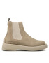 Tommy Hilfiger Боти тип челси Fashion Hilfiger Suede Chelsea FM0FM04396 Зелен - Pepit.bg