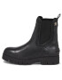 Tommy Hilfiger Боти тип челси Feminine Felt Chelsea Bootie FW0FW07655 Черен - Pepit.bg