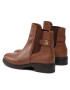 Tommy Hilfiger Боти тип челси Leather Flat Boot FW0FW06749 Кафяв - Pepit.bg