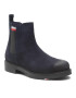 Tommy Hilfiger Боти тип челси Rwb Hilfiger Suede Chelsea FM0FM04202 Тъмносин - Pepit.bg