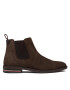 Tommy Hilfiger Боти тип челси Signature Hilfiger Suede Chelsea FM0FM04175 Кафяв - Pepit.bg