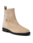 Tommy Hilfiger Боти тип челси Th Essentials Flat Boot FW0FW05995 Бежов - Pepit.bg
