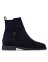 Tommy Hilfiger Боти тип челси Th Essentials Flat Boot FW0FW05995 Тъмносин - Pepit.bg
