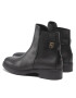 Tommy Hilfiger Боти тип челси Th Leather Flat Boot FW0FW06749 Черен - Pepit.bg