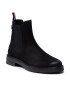 Tommy Hilfiger Боти тип челси Th Stud Flat Boot FW0FW06027 Черен - Pepit.bg