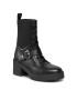 Tommy Hilfiger Боти Tommy Belt Leather Boot FW0FW07526 Черен - Pepit.bg