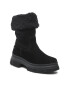 Tommy Hilfiger Боти Warm Lining Suede Low Boot FW0FW06650 Черен - Pepit.bg