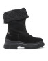 Tommy Hilfiger Боти Warm Lining Suede Low Boot FW0FW06650 Черен - Pepit.bg