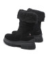 Tommy Hilfiger Боти Warm Lining Suede Low Boot FW0FW06650 Черен - Pepit.bg